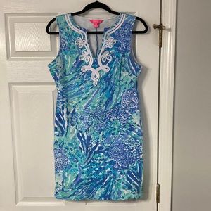 Bright and vibrant Lilly Pulitzer sundress.